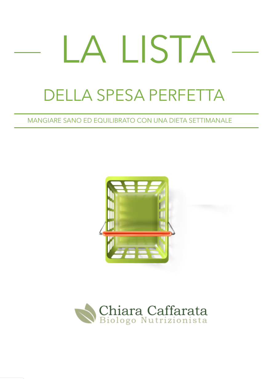 La Lista Della Spesa Perfetta Lista Della Spesa Completa Chiara Caffarata 8308
